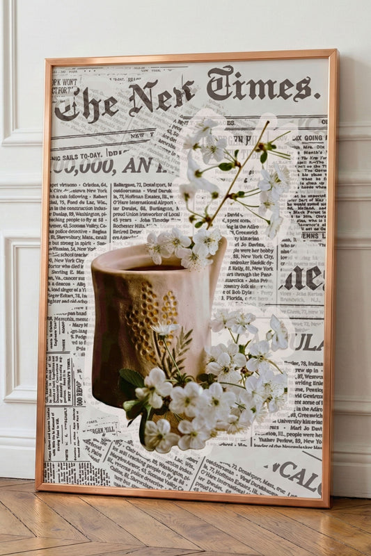 Affiche "Vase aux Cerisiers"